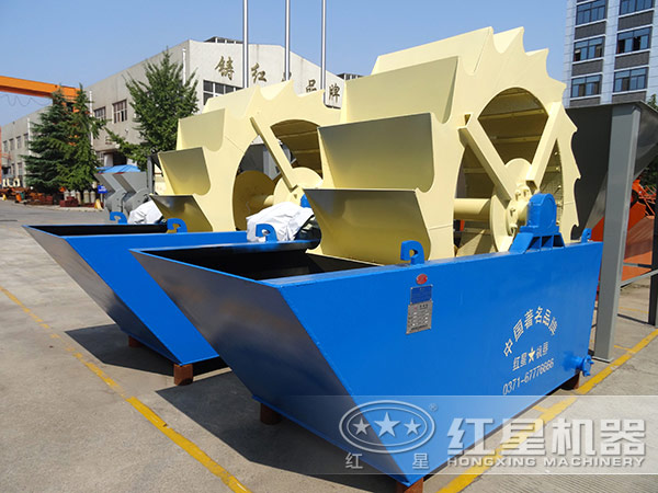 單葉輪式洗砂機(jī)，占地小，處理量小