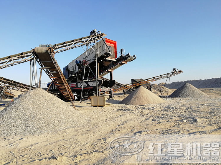 機(jī)制砂用戶現(xiàn)場(chǎng)，多個(gè)現(xiàn)場(chǎng)可提供就近安排參觀