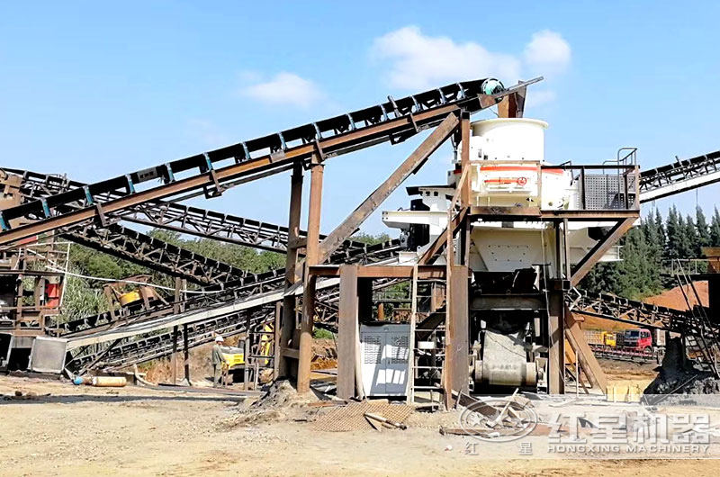 制砂機(jī)成品粒型好，成品多用于建筑工程，道路基建
