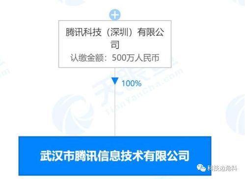 騰訊在武漢成立全資子公司，注冊資本500萬專注于軟件開發(fā)