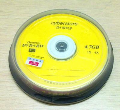 數碼多DVD+RW可重復刻錄盤10片裝 價格、廠家與選購咨詢一覽